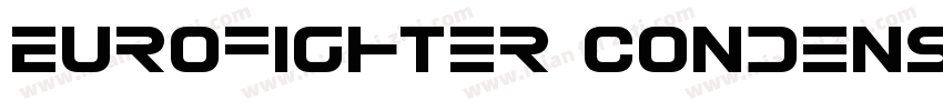Eurofighter Condensed字体转换